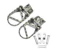 Pedales de reposapiés de aluminio compatibles con Beta 125 250 350 390 400 430 450 480 498 500 RR 2T 4T XTrainer 250/300 Motard 525