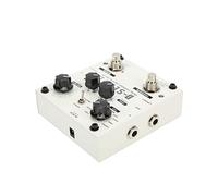 Pedales de Retardo para Guitarra Eléctrica, Pedal de Retardo de Guitarra Efecto Multipedal 2 Canales 8 Modos Retardo Digital Estéreo Looper Pedal de Efectos de Guitarra para