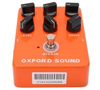 Pedales de rock británicos, diales de guía de pedal simulador de amplificador para guitarras