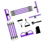 Pedales de tobillo con banda de resistencia con asa, multifunción, para el hogar, gimnasio, entrenamiento, equipo de entrenamiento de tobillo, banda de ejercicio de tonificación muscular