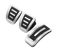 Pedales del Pedal del Acelerador Antideslizante para Polo para VW para Golf 4 para Bora para Beetle para RSi para GTI para R32 Pedal De Coche Reposapiés De Acero Inoxidable(MT Without Rest B)