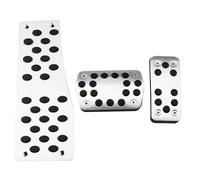 Pedales Deportivos Para Ford Focus 3 MK3 2012-2020 LHD De Acero Inoxidable Con Protección Para Pedal De Freno De Gas Piezas Repuesto(AT with Rest)