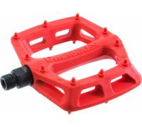 Pedales DMR V6 9/16 Plataforma De Plástico Roja
