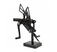 Pedales estriberas Motocicleta Estribo Trasero Motocicleta para CBR300R CBR 300 R 300R 2011-2017 GP, Reposapiés Ajustable, Pedal Trasero