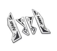 Pedales estriberas Motocicleta para NMAX 155 N-MAX 155 NMAX155 2015 2016 2017 2018 2019 2020 Reposapiés De Motocicleta Clavijas Placa Almohadillas Juego De Estribos