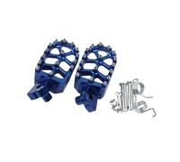 Pedales Footrest Para Tenere700 Para RALLY Para Tenere 700 Para World Raid Para XTZ700 Para XTZ Accesorios para motocicletas Reposapiés Pedal de apoyo Estriberas(Blue)