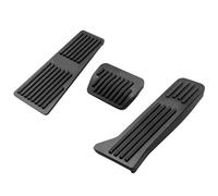 Pedales Freno Accesorios para cubierta los pedales freno combustible automóvil para Mazda para CX-5 CX5 KE KF CX8 CX9 2014-2023 Funda Pedal Freno(LHD AT 3piece Black)
