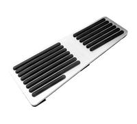 Pedales Freno Accesorios para cubierta los pedales freno combustible automóvil para Mazda para CX-5 CX5 KE KF CX8 CX9 2014-2023 Funda Pedal Freno(LHD 1piece Silver)