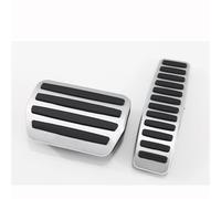 Pedales Freno Almohadilla para el pie del Coche, Pedal de Freno y Acelerador para Q7, Accesorios de diseño de automóviles de aleación de Aluminio Cubierta Pedal(2 Piece AT)