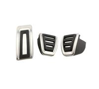 Pedales Freno Coche Para Seat Para Leon 5F MK3 Pedales Coche Pedales Pie Cubierta Pedales De Embrague De Freno De Combustible Cubierta Pedal De Freno Pedal De Gas Cubierta Pedal Acelerador(MT pedal)