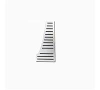 Pedales Freno Cubierta antideslizante para pedal de freno y acelerador de aleación de aluminio para Smart para Forfour para Fortwo 453 451 Funda Pedal Freno(453-1 piece)