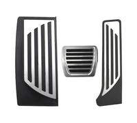 Pedales Freno Cubierta de pedales de coche LHD para Alfa para Romeo, para Giulia, para Stelvio 2016, 2017, 2018, 2019-2023, acelerador y freno. Funda Pedal Freno(3piece For Giulia)