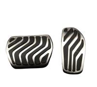 Pedales Freno Cubierta del pedal de freno de gas para Koleos, para Kadjar, para Captur, para Samsung QM6, para Espace y para Clio V (2014-2021) Funda Pedal Freno(A Type AT 2piece)
