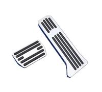 Pedales Freno Cubiertas de pedales de freno para Polestar 2/3/4. Piezas metálicas que modifican los pedales del acelerador y del freno. Funda Pedal Freno(For Polestar 4 A)