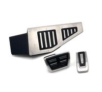 Pedales Freno Para A1 Para A3 8V Q2 Para Q3 RHD Sin Perforación Coche Combustible Acelerador Freno Gas Reposapiés Pedal Almohadilla Placa Cubierta Accesorios(Style1Automatic 3pcs)