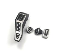 Pedales Freno Para A1 Para A3 8V Q2 Para Q3 RHD Sin Perforación Coche Combustible Acelerador Freno Gas Reposapiés Pedal Almohadilla Placa Cubierta Accesorios(Style2 Manual 4pcs)