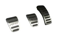 Pedales Freno Para Chery Para Tiggo 7 8 Para Pro Plus 2 3X 4 5X Para Tiggo7 Para Tiggo8 M Para Ax 2016-2025 Cubiertas Pedal Freno Combustible Automóvil(MT 3PCS Silver)