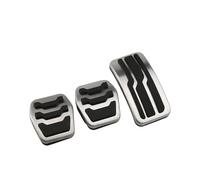 Pedales Freno Para Ford Para Focus 2 3 4 MK2 MK3 MK4 RS ST 2005-2020 Para Kuga Para Escape 2009-2020 Pedales Acero Inoxidable Coche Freno Gas Embrague(MT)