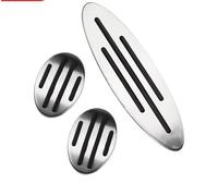 Pedales Freno Pedales freno combustible gasolina coche para Mini para Cooper para PACEMAN para COUNTRYMAN para CLUBMAN Funda Pedal Freno(MT Without Rest)