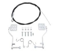 Pedales Go Kart con Cable de Acelerador, Pedal de Acelerador de Freno Go Cart con Cable de 71para 212 196 6,5 Road Rocket Azusa Fun Kart Carter Radio Flyer Kart Cart Racing