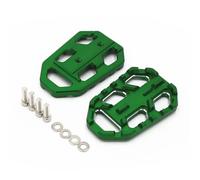 Pedales Moto para Kawasaki para Versys650 para Versys1000 X300 para Versys 650 1000 Estriberas De Motocicleta Pedales Reposapiés Pedal Agrandado Motocicleta Reposapiés(Green)
