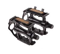 Pedales MTB 1 par de Pedales Bicicleta aleación Aluminio Antideslizantes sellados contra el Polvo Planos universales for Bicicletas montaña BMX MTB Carretera(Noir)