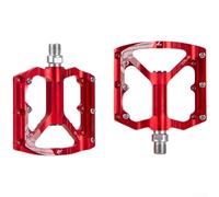 Pedales MTB de aleación de aluminio de 98 mm, rodamiento sellado ligero | Par ligero de 580 g, para una construcción de aleación duradera, eje de 0.55 pulgadas, se adapta a la mayoría de manivelas