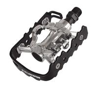 Pedales MTB EXUSTAR E PM 818-03 Doble Uso Flat + SPD