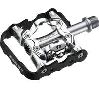 Pedales MTB EXUSTAR E PM 86 Doble Uso Flat + SPD