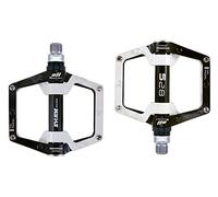 Pedales MTB Pedales de Bicicleta Pedal de aleación de Aluminio de magnesio MTB Pedales de Bicicleta de Carretera 5 Colores Opcionales 400 g/par Pedales Bicicleta MontañA(Color 1)