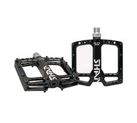 Pedales MTB Pedales de Bicicleta Rodamientos MTB Antideslizantes Ultraligeros Aluminio Montaña Carretera Bicicleta Plataforma Accesorios Ciclismo(Noir)