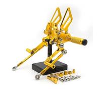 Pedales para 1098 1098s 1198 848 para EVO Juego De Estriberas Traseras Ajustables para Motocicleta Accesorios para Pedales Traseros Reposapiés Estriberas(2)