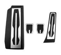 Pedales Para 740i 750i 750Li 7 Series G11 G12 2016 2017 AT MT LHD | Cubierta Del Pedal Del Reposapiés Del Freno De Combustible Del Automóvil(MT with Rest)