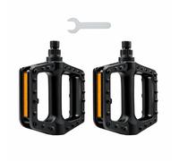 Pedales para Bicicleta, Pedales Flat MTB de 9/16 Pulgadas con Rodamientos Sellados, Pedales Antideslizantes para Gravel Bike, Trekking, Bicicleta de Carretera y Mountain Bike