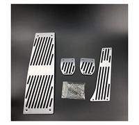 Pedales para BMW E60 E61 E63 E64 E70 M5 M6 para transmisión automática/transmisión Manual Accesorios para automóviles Acelerador Freno Reposapiés Adhesivo para Pedal Placa de Estilo