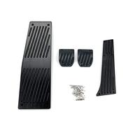 Pedales para BMW E60 E61 E63 E64 E70 M5 M6 para transmisión automática/transmisión Manual Accesorios para automóviles Acelerador Freno Reposapiés Adhesivo para Pedal Placa de Estilo