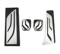 Pedales Para BMW X3 G01 X4 G02 2019-2022 Volante A La Izquierda Cubiertas Para De Acelerador Combustible Freno Y Embrague Fundas para pedales de coche(With rest MT)