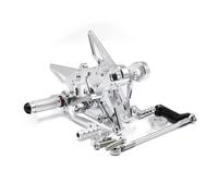 Pedales para CFmoto para CF Moto para XO-1 para Papio 125 CF125 XO-1 para ABS CNC Aluminio Racing Estriberas Traseras Juego Pedales Reposapiés Estriberas(1)
