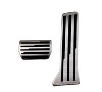 Pedales para Coche 2x Compatible Con Geely Para Zeekr 001 2021 2022 2023 2024 Pedales Pie Coche Acero Inoxidable Freno Acelerador Almohadilla Cubierta Pedal Antideslizante