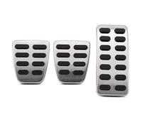 Pedales Para Coche Coche de acero inoxidable estilo coche Mt en Pedal Cover Pad Fit Uso for KIA K2 Rio Soul Use for Hyundai Creta IX25 Accent Auto Accessories(3PCS MT)