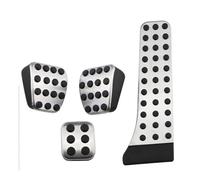 Pedales para Coche Compatible Con Benz Para CES GLK SLK CLS SL-Class W203 W204 W211 W212W210 AMG Pedal Acero Inoxidable En Almohadilla Reposapiés Freno Acelerador(MT 4pcs)