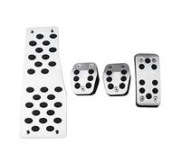 Pedales Para Coche Para Ford Para Focus 3 MK3 2012-2020 LHD Pedal Freno Gas Cubierta Protectora Almohadillas Pedal Piezas Pedales Coche Deportivo Pedales De Coche(MT)