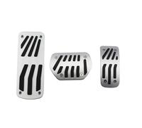 Pedales para Coche, para Peugeot 208 2008 207 301 307 Pedales de Acelerador Freno Reposapiés Cubierta de Almohadilla de Pedal Cubierta de Pedal de Coche (1 Pieza Reposapiés) (AT con reposapiés)