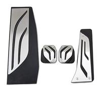 Pedales para Coche,Pedales Coche Accesorios automóviles Reposar el pie Sin taladro Uso apto para BMW F30 F31 31 6i 318d 320i 328i 335i F20 F21 3 Serie(4PCS MT)