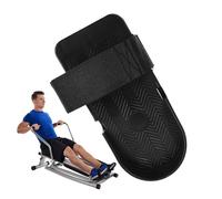 Pedales para máquina de remo - Pedaleo de pie ABS, entrenador de repuesto con correas para equipo de ejercicio en casa, accesorio de pedal de fitness seguro y estable | Entrenador de remo doméstico