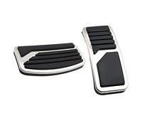 Pedales para Mitsubishi para Pajero 3 para Outlander para Lancer X para Eclipse para MT para en Cubierta de Pedal de Acelerador Embrague y Freno Almohadilla Antideslizante de Acero Inoxidable