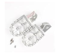 pedales Para Sur-Ron Para Sur Ron Para Surron XS Para Light Bee Para Talaria Estriberas Motocicleta Reposapiés Soporte Pedales(Silvery)