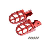 pedales Para Sur-ron Para Sur Ron Para Surron XS Para Light Bee Para Talaria Sting Estriberas Motocicleta Reposapiés Pedales Almohadilla(Red)