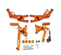 Pedales para TNT125 TNT 125 135 2016-2019 2020 2021 2022 2023 Juego De Estriberas para Conductor Y Pasajero De Motocicleta Pedal Reposapiés Trasero Reposapiés Estriberas(4)