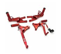 Pedales para TNT125 TNT 125 135 2016-2019 2020 2021 2022 2023 Juego De Estriberas para Conductor Y Pasajero De Motocicleta Pedal Reposapiés Trasero Reposapiés Estriberas(1)